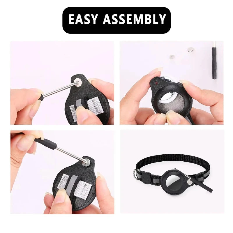 Collier pour Chat avec Support AirTag – Réfléchissant & Sécurisé